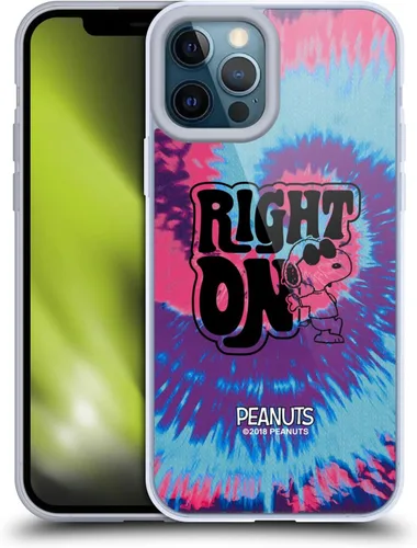 Miniatura 39 de Head Case Designs Funda de gel Woodstock 50th con licencia oficial de Peanuts Snoopy Guitar 1969 [protección de grado militar] compatible con Apple