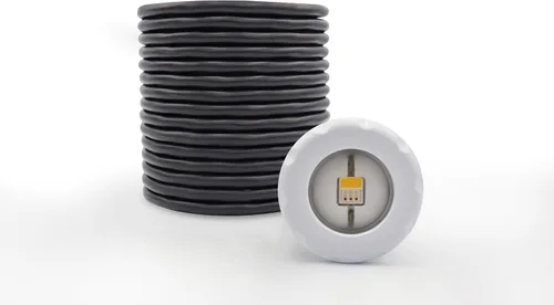 Miniatura 8 de Tholz® Luz de piscina RGBW - LED ultra brillante - Fácil instalación - Luz de piscina enterrada (10 W, cable de 50 pies)