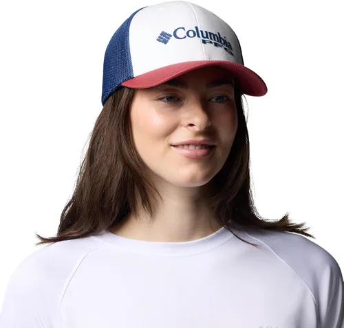Miniatura 181 de Columbia - Gorra de malla con bandera con árboles unisex para adultos, corona alta