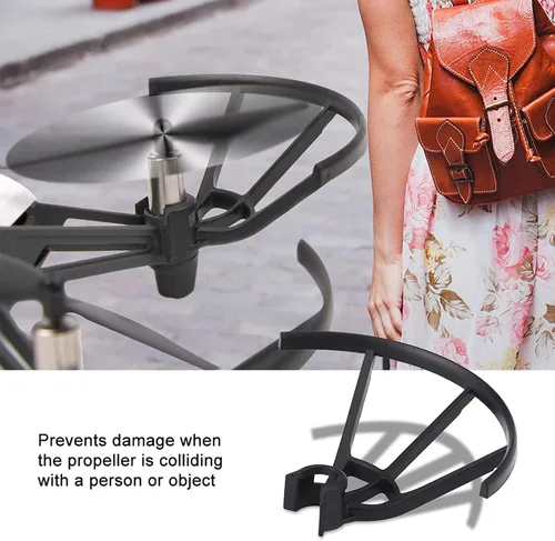 Miniatura 4 de Juego de 4 protectores de hélices, hélices de dron, cubierta protectora de parachoques para DJI Tello