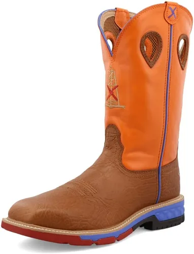 Miniatura 11 de TWISTED X Botas de trabajo occidentales con punta de aleación de 12 pulgadas para hombre con CellStretch