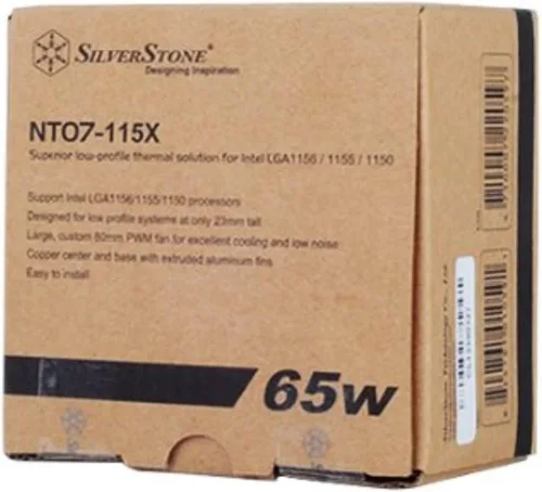 Miniatura 5 de Silverstone Tek Super Slim Profile CPU Cooler LGA 1156/1155/1150 Intel LGA115X NT07-115X
