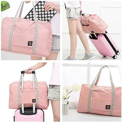 Miniatura 4 de Bolsa de viaje plegable, almacenamiento de equipaje para deportes, gimnasio, resistente al agua, lona de nailon para hombres, mujeres, 32 litros