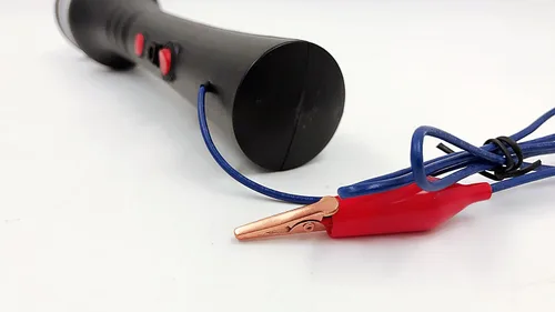 Miniatura 4 de Aplicador de césped estático para modelado de terreno de ferrocarril y diorama - Máquina de flocado electrostático para tablero de terciopelo, caja