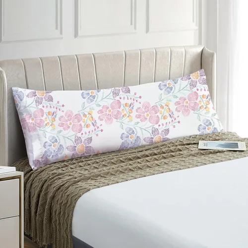 Miniatura 66 de EXQ Home - Funda de almohada de satén para cuidar el cabello y la piel, tamaño estándar, de seda con estampado negro, juego de 2 fundas con cierre