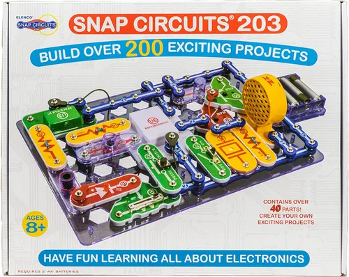 Miniatura 6 de Kit de circuitos electrónicos Snap Circuits 203 de Electronics Discovery