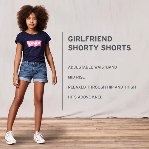 Miniatura 6 de Levi's Pantalones cortos de niña para novia (niños pequeños)