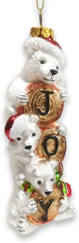 Miniatura 26 de Adorable adorno de gato atigrado con sombrero de Papá Noel, decoraciones navideñas perfectas para los amantes de los gatos, cristal hecho a mano