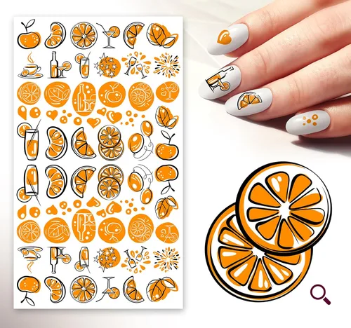 Miniatura 8 de Adhesivos para uñas (5 hojas) FLONZNAIL Just Watercolors Dots