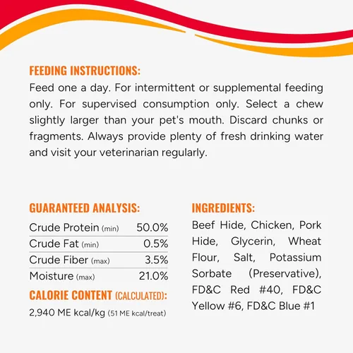 Miniatura 5 de Good 'n' Fun Masticables de Costillas de Triple Sabor para Todos los Perros, 12 Onzas, Consiente a tu Perro con Masticables de Larga Duración Hechos