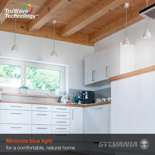 Miniatura 7 de Sylvania - Bombilla LED TruWave Serie Natural PAR16, equivalente a 50 W, eficiente 6 W, base media, regulable, 450 lúmenes, 5000 K, blanco, 1 unidad