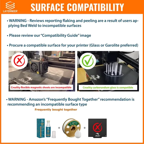Miniatura 4 de Pegamento adhesivo para impresora 3D, soldadura original, agarre fuerte que reduce la deformación para filamento ABS, ASA, PLA y PETG en placas