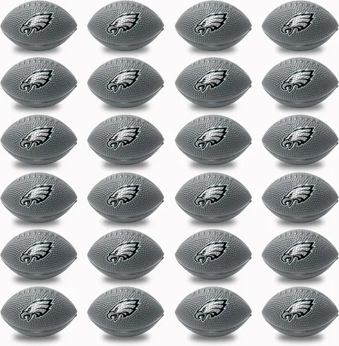 Miniatura 13 de Franklin Sports NFL - Pelotas antiestrés de equipo, paquete de 24 unidades de fútbol a granel, bolas antiestrés esponjosas para adultos y niños