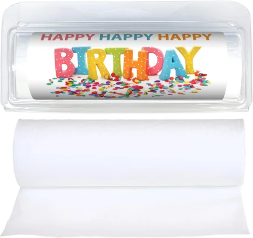 Miniatura 2 de Mini rollos de papel higiénico Happy Birthday, gran regalo de broma, bonito recuerdo de fiesta, idea de regalo útil, cumpleaños y golosinas