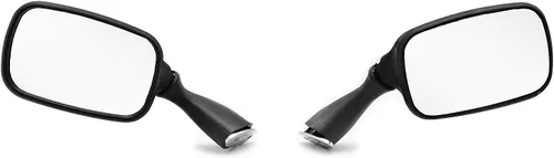 Miniatura 2 de MT305-BK - Espejos de repuesto OEM compatibles con Suzuki Gsxr600 750 1000 00-03 1300 R Hayabusa 1999-2020 negro