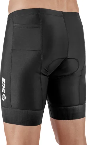 Miniatura 38 de SLS3 Pantalones cortos de triatlón para hombre – Tri Shorts para hombre – 2 bolsillos FRT – Diseñado por atletas para carreras