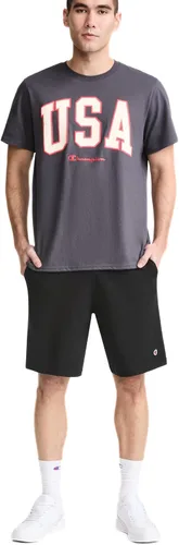 Miniatura 4 de Champion Men's Lounge Shorts, Standard Fit, 9 Inch Inseam, Lightweight 100% Cotton, Available in Regular and Big & Tall