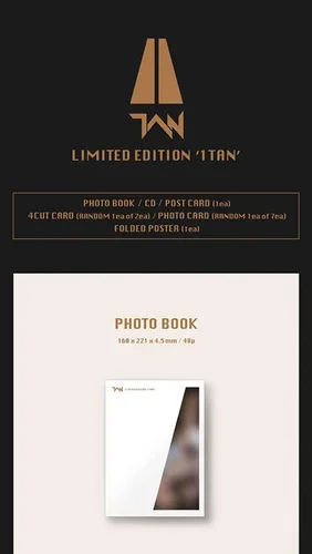 Miniatura 2 de TAN - LIMITED EDITION 1TAN (1st Mini Album) CD / K-pop Sealed