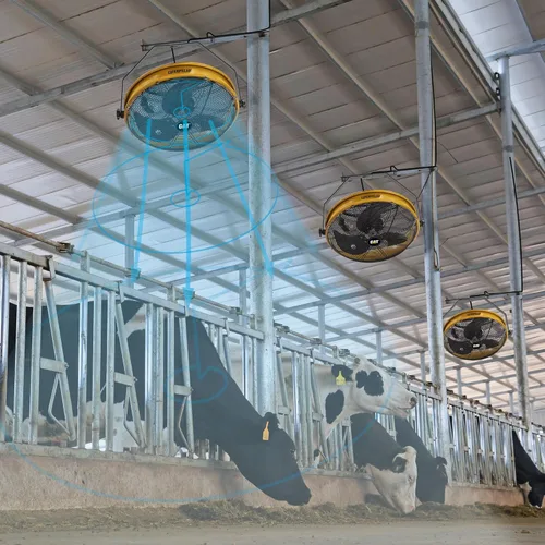 Miniatura 6 de CAT Ventiladores - Ventilador de cubierta de 18 pulgadas para interiores y exteriores, IPX4, resistente a la intemperie, de alta velocidad, 4,000