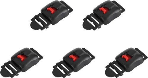 5 clips para cascos de motocicleta, hebilla de desconexión de liberación rápida para cascos de motocicleta, clip de velocidad