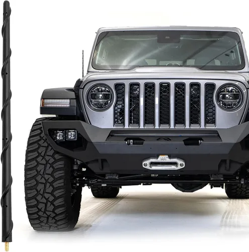 Miniatura 12 de VOFONO Antena Corta para Dodge Ram 1500 2500 3500 2009-2025, Accesorios para Camiones Dodge Ram 1500, Antena Clásica Warlock Dodge Ram de 7 Pulgadas