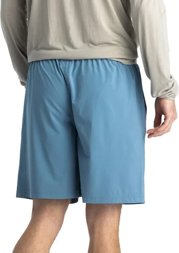 Miniatura 30 de Free Fly Pantalones cortos Breeze para hombre, entrepierna de 8 pulgadas, de secado rápido, ligeros, con protección solar UPF 50+
