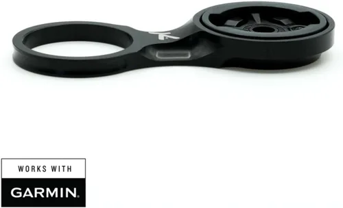 Miniatura 3 de K-Edge Soporte para computadora de bicicleta Stem Garmin Negro accesorios de ciclismo-electrónica