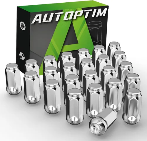 Miniatura 7 de AUTOPTIM Tuercas negras 9/16-18 – Reemplazo para Dodge Ram 1500 2002-2010, Dodge Durango 2004-2009, 20 piezas de altura de 1.54 pulgadas, hexagonal