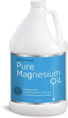 Aceite de magnesio puro Seven Minerals 64 onzas