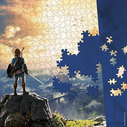 Miniatura 3 de The Legend of Zelda "Breath of the Wild" - Rompecabezas coleccionable de 1000 piezas con enlace de The Legend of Zelda Videojuego con licencia