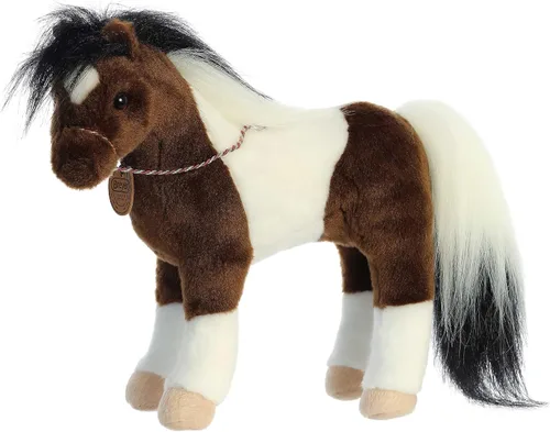 Miniatura 6 de Aurora Exquisito animal de peluche Breyer Showstoppers Paint Horse - Detalles realistas para juegos imaginativos - Perfecto para niños, adultos