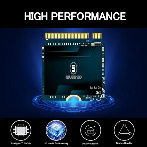 Miniatura 2 de SSD 256GB M.2 2230 NVMe PCIe Gen 3.0X4 unidad interna de estado sólido, compatible con Steam Deck, ROG Ally, Surface Pro, Ultrabook, laptop, PC