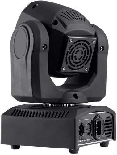 Miniatura 3 de Monoprice Luz LED de escenario con cabezal móvil – 7 colores y patrones de Gobos, modos de control DMX de 30 vatios, 9 canales y 12 canales - Serie