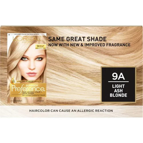 Miniatura 2 de L'Oreal Paris Superior Preference Sistema de cuidado del color, 9A Light Ash Blonde