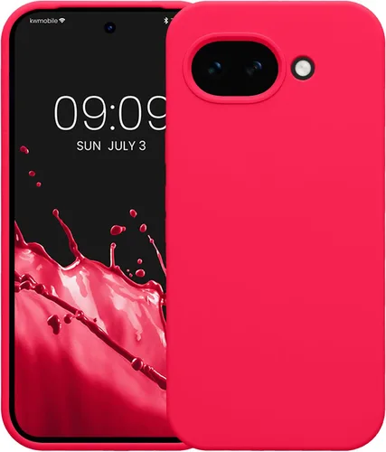 Miniatura 489 de kwmobile Funda Compatible con Google Pixel 6 Pro - Funda de teléfono de silicona TPU con acabado suave - Azul Arrecife
