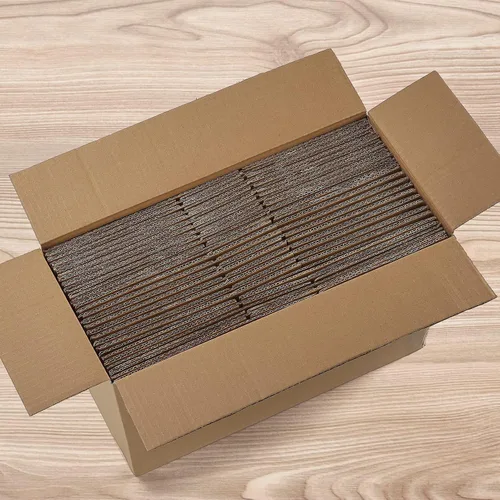 Miniatura 7 de CRUGLA Cajas de envío de 9 x 6 x 4 para pequeñas empresas, caja de embalaje de cartón corrugado, 25 paquetes