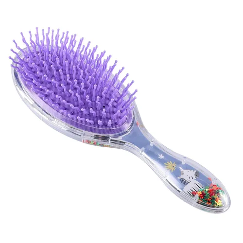 Miniatura 8 de Cepillo desenredante para niños de cabello rizado, elimina suavemente nudos y enredos con facilidad, sin dolor, para todo tipo de cabello, diseño