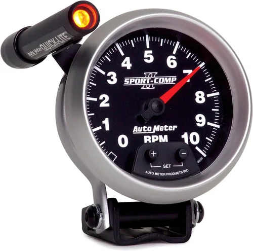 Miniatura 6 de AUTO METER Tacómetro 3690 Sport-Comp II de 3.750 pulgadas.