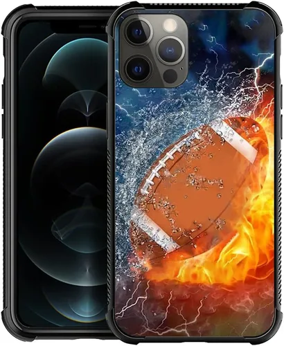 Miniatura 10 de DAIZAG Funda compatible con iPhone 12 Pro Max, funda suave a prueba de golpes para niños y hombres, funda de regalo, bandera estadounidense