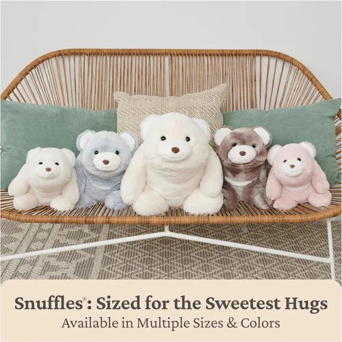 Miniatura 8 de GUND Oso de peluche original de Snuffles, juguete de peluche para edades de 1 año en adelante, morado, 10 pulgadas