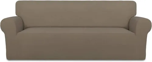 Miniatura 8 de PureFit - Funda superelástica con bolsillo p/protección de sofá/sillón - Suave cubierta de elastano antideslizante, lavable, c/base elástica, apta