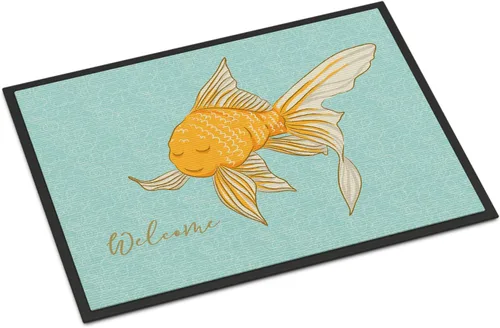 Miniatura 42 de Caroline's Treasures BB8537MAT - Felpudo de delfín bajo el agua de 18 x 27 pulgadas, tapete para puerta delantera interior y exterior, para entrada