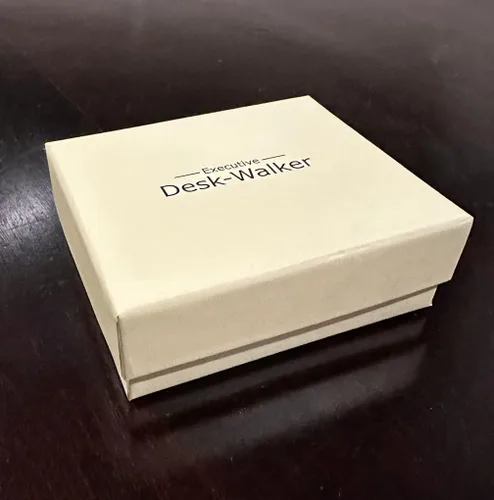 Miniatura 3 de The Original Executive Desk Walker - Juguete de madera para ansiedad - Gran regalo (nogal)