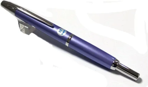 Miniatura 17 de Pilot Pluma estilográfica Decimo sin tapa, cuerpo negro, punta M (FCT-15SR-B-M)