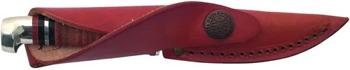 Miniatura 2 de Funda de piel pequeña para cuchillo de cazador
