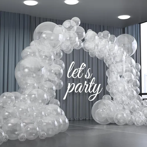 Miniatura 14 de Paquete de 150 globos metálicos dorados de diferentes tamaños, 18, 12, 10, 5 pulgadas, kit de arco de guirnalda de globos para cumpleaños, Oro
