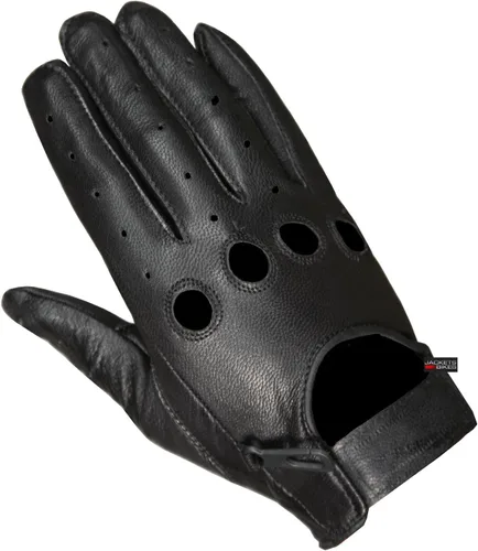 Nuevos Guantes de Cuero de Policía Motociclista para Conducir Montar Carreras Cuero Natural Real Pantalla Táctil Ventilación Hombres Mujeres