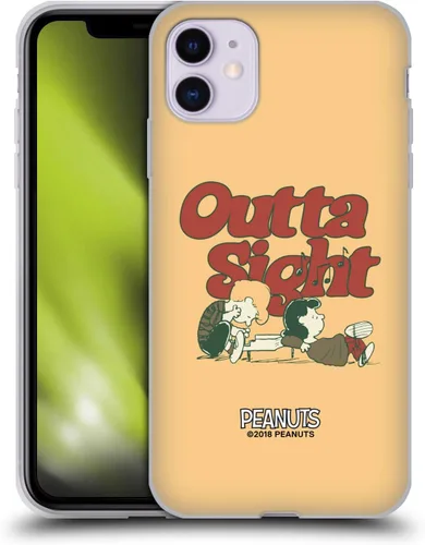 Miniatura 117 de Head Case Designs Funda de gel Woodstock 50th con licencia oficial de Peanuts Snoopy Guitar 1969 [protección de grado militar] compatible con Apple