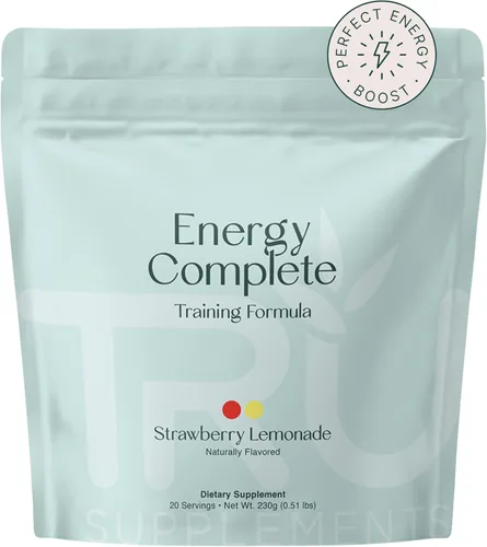 TRU Supplements Energía, fórmula de entrenamiento preentrenamiento, apta para veganos, sin nerviosismo, mejora el rendimiento del entrenamiento,