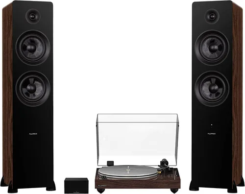 Miniatura 13 de Fluance RT85N Reference High Fidelity Vinyl Turntable (Walnut), PA10 Phono Preamp and Ai81 Powered Floorstanding Speakers (White Walnut), Nagaoka